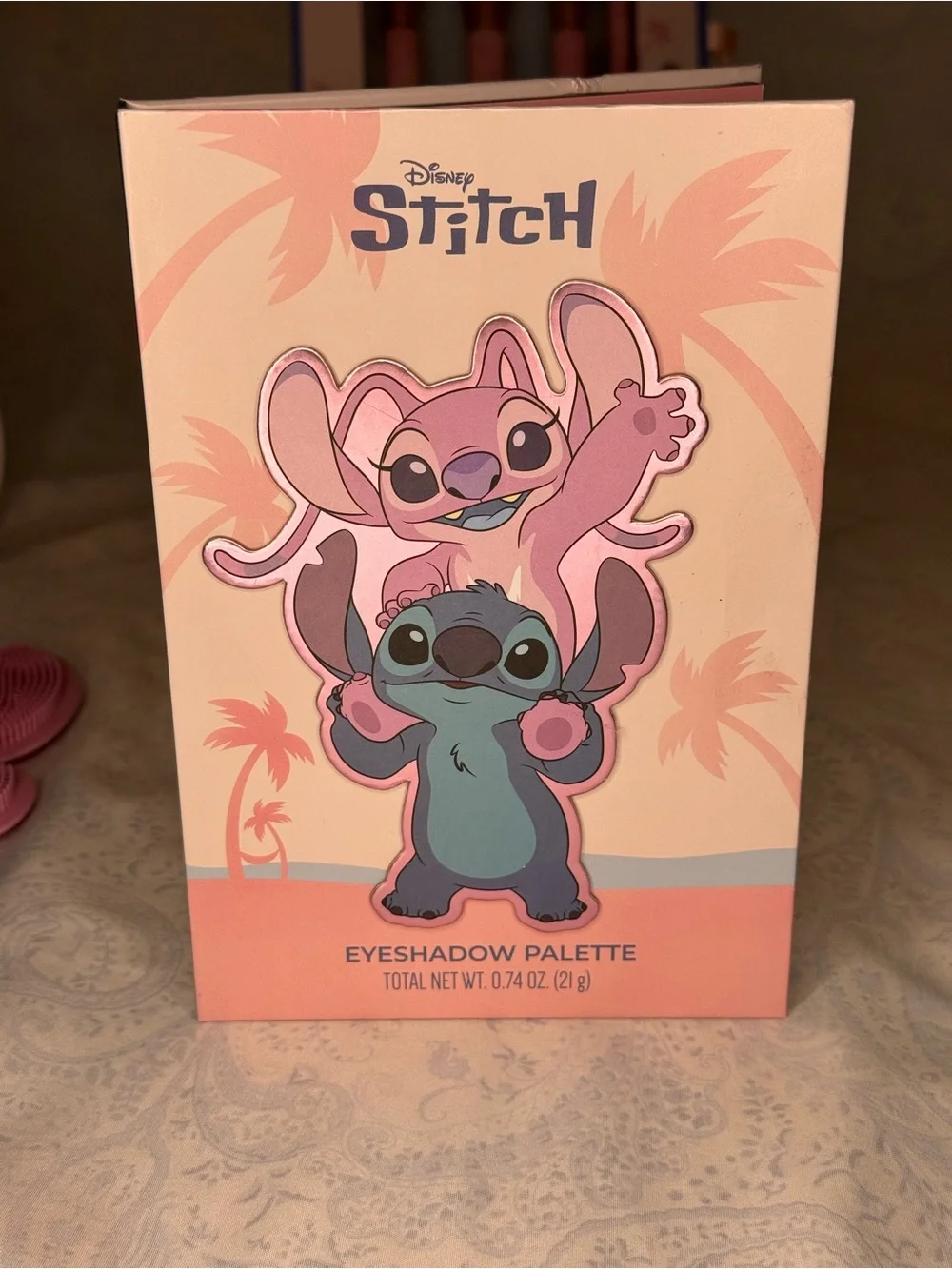 Disney Stitch and Angel Ultimate Makeup, Body Care & Cosmetic Bag Bundle